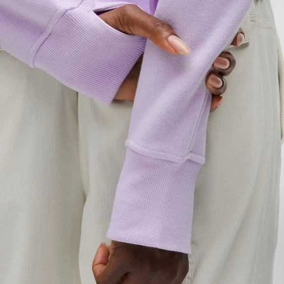 Lavender Frost-Sz XS/S -Lululemon Full Zip Scuba - Picture 6 of 6